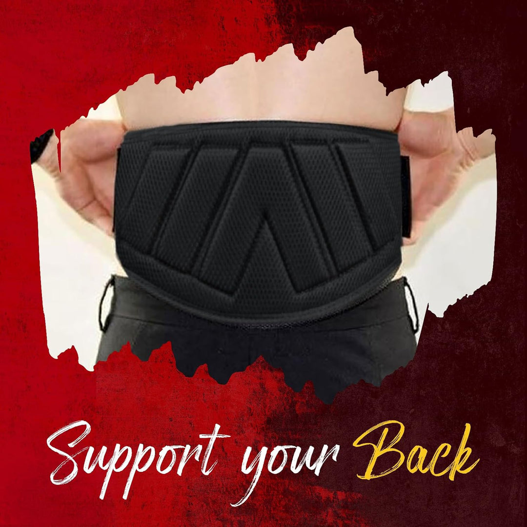 Gewichthebergürtel Fitness Gürtel Weightlifting Back Support Belt aus Neopren – Ergonomischer Traini
