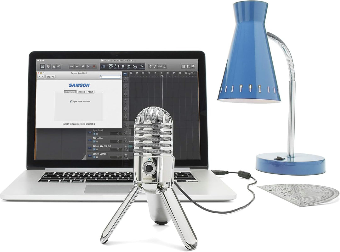 Samson Meteor Mic - Portable USB Studio Quality Condenser Microphone - High Performance, General Pur
