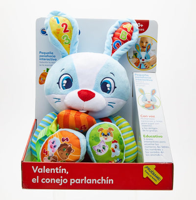 Clementoni 55320, Mehrfarbig, 0 Chatty Bunny, Chatty Bunny