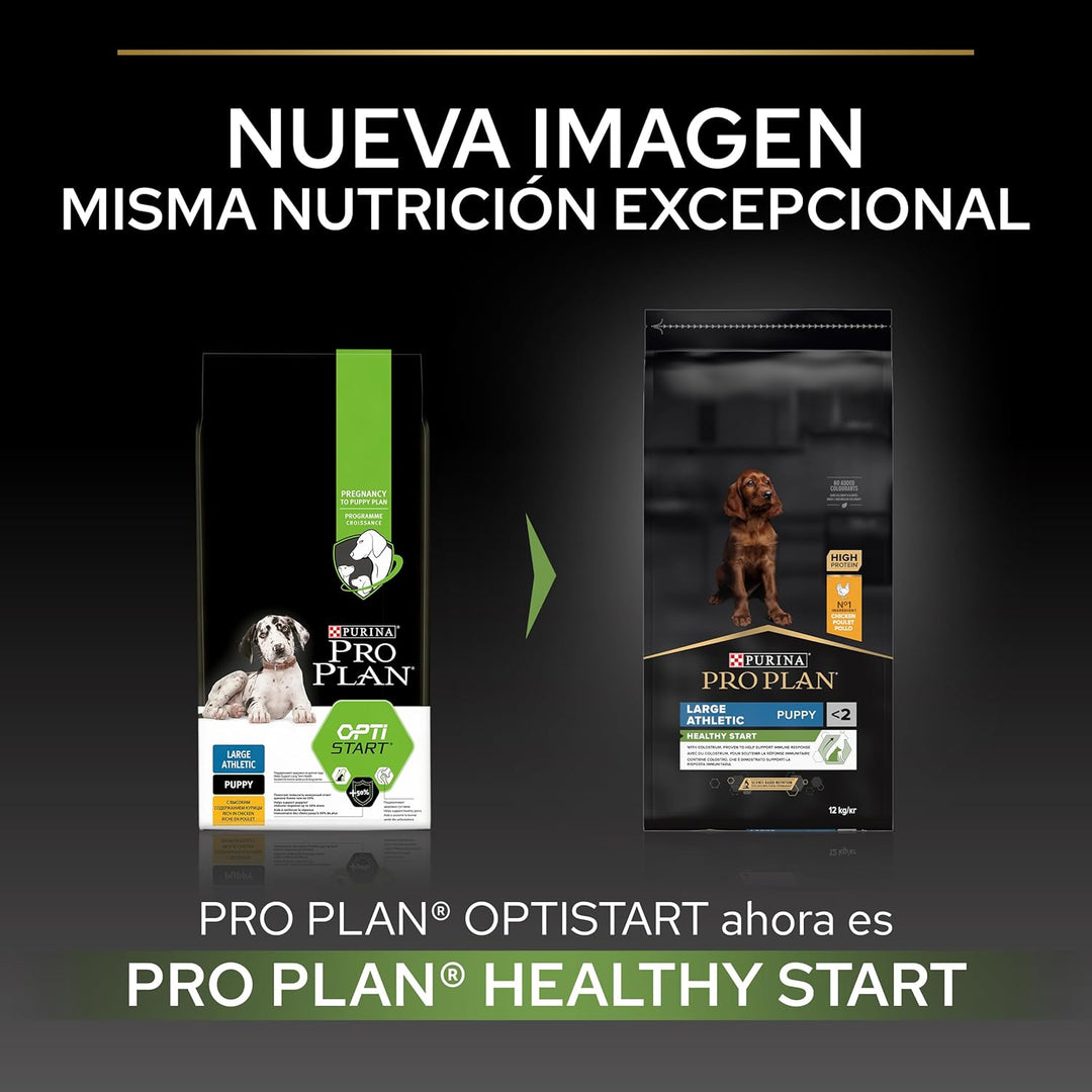 Pro Plan PURINA PRO PLAN Large Athletic Puppy Healthy Start, Welpenfutter trocken, reich an Huhn, 1e