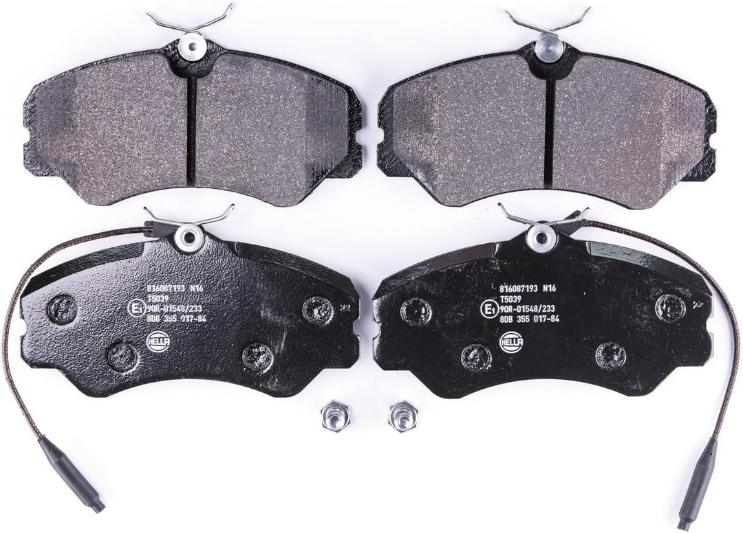 HELLA PAGID 8DB 355 017-841 Bremsbelagsatz - T5039 - Dicke/Stärke: 19.4mm - Bremssystem: Lucas - mit