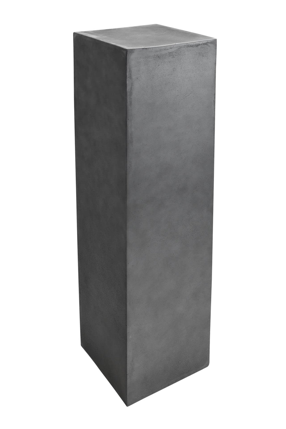 VIVANNO Podest Deko-Säule Stele Blumenständer Fiberglas Beton-Design Anthrazit 30x30x100 30x30x100 c