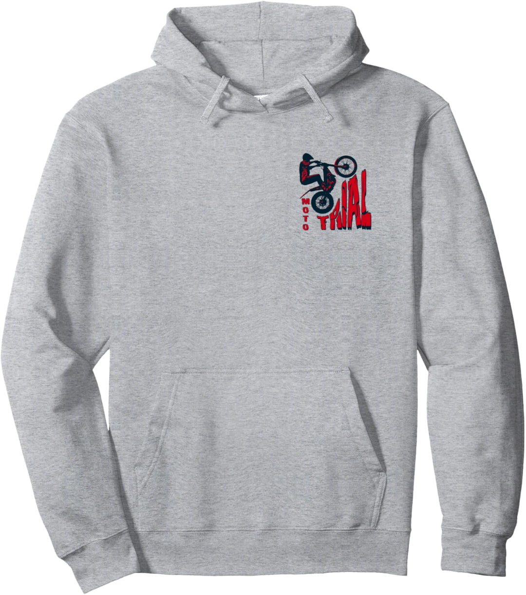 Motorrad Motocross Fahrer Hindernis Moto Trial Pullover Hoodie