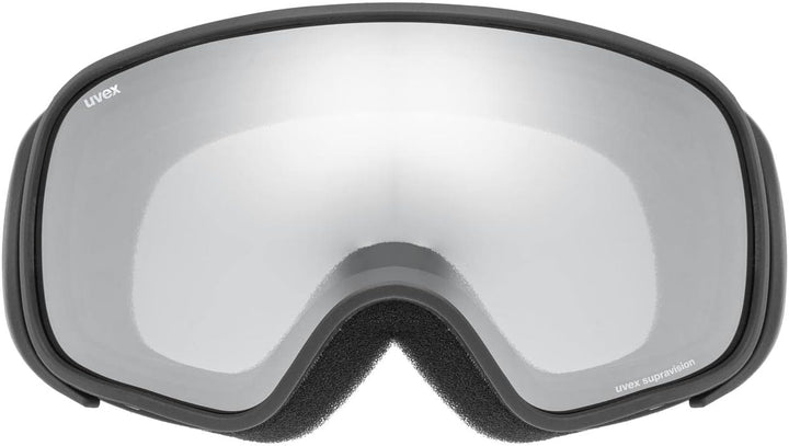 Uvex Unisex Kinder Scribble Fm Sph Skibrille (1er Pack), black/silver-clear