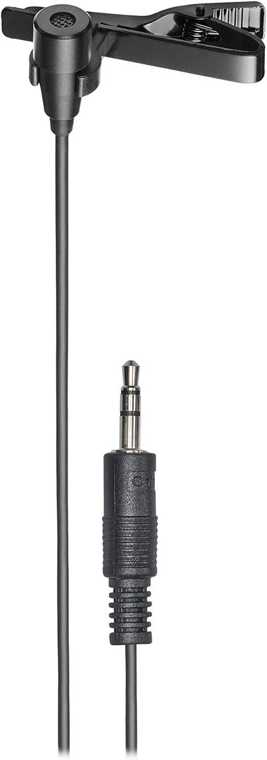 Audio-Technica 3350x Lavalierkondensatormikrofon Mit Kugelcharakteristik Und Ansteckclip Schwarz ATR