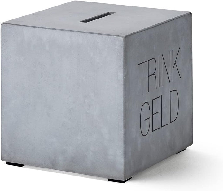 Spardose aus Beton Trinkgeld Trinkgeldkasse Kaffeekasse