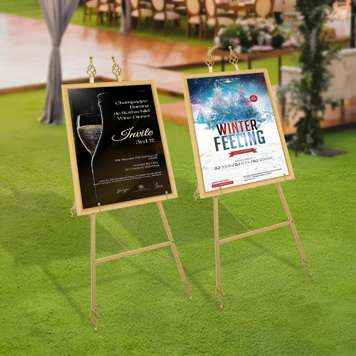 MINRS 2 Stück Künstler Staffelei Stand, Verstellbares Stativ Tisch Kunst Leinwand Malerei Display St