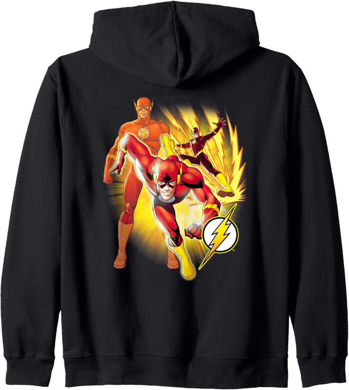 The Flash Collage Kapuzenjacke