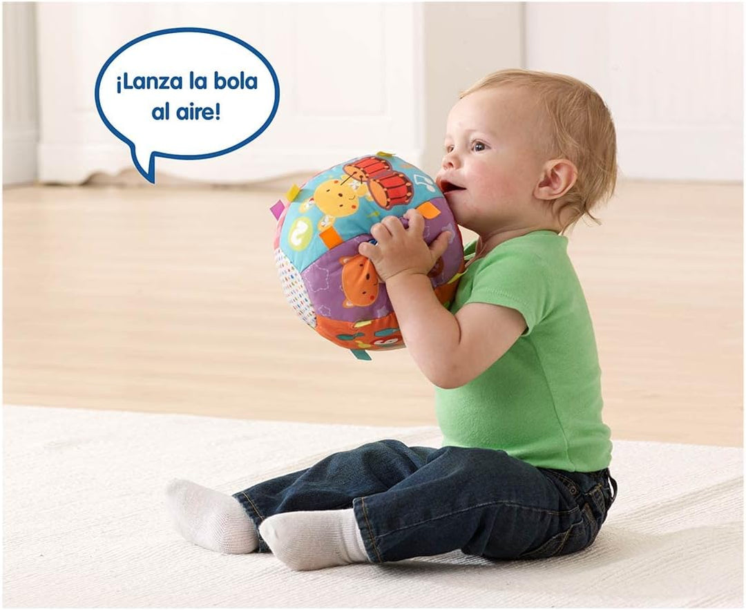 VTech Interaktiver Singerball aus Stoff mit mehr als 50 Liedern, mehrfarbig, 24,9 x 14,0 x 8,9 cm (3