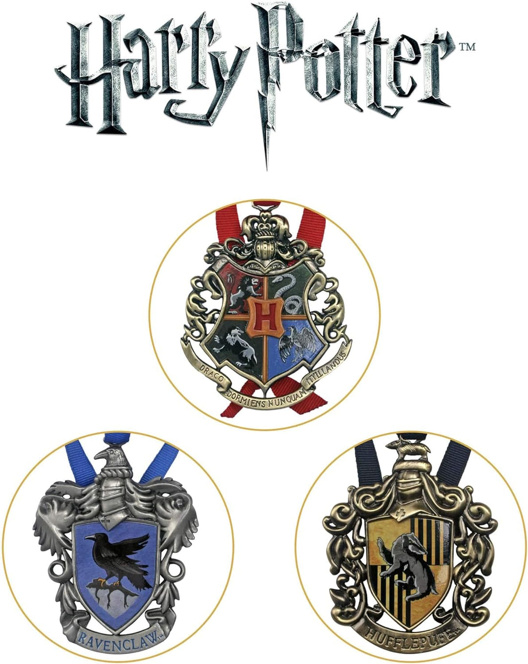 The Noble Collection Hogwarts Christmas Tree Ornaments