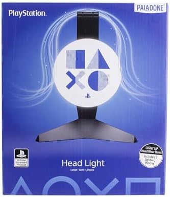 PlayStation Headset-Ständer-Licht - Offiziell lizenziert, Kopfhörerhalter für Gaming-Setup, Geschenk