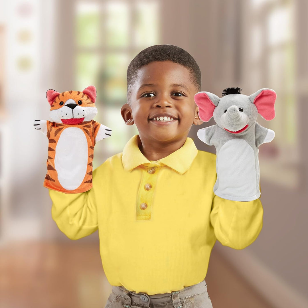 Melissa &amp; Doug - Handpuppen, Handpuppen und Theater, weiches Spielzeug, ab 2 Jahren, für Jungen und
