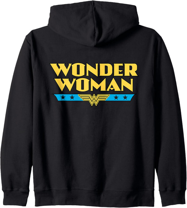 DC Wonder Woman-Logo-Klassiker Kapuzenjacke