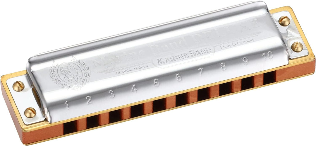 Hohner M200510X Marine Band Deluxe A Mundharmonika, A