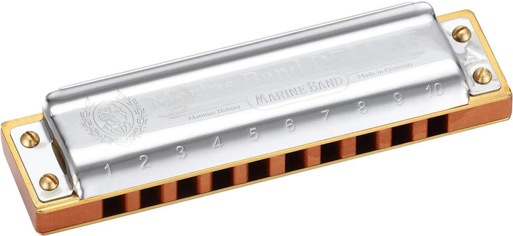 Hohner M200510X Marine Band Deluxe A Mundharmonika, A
