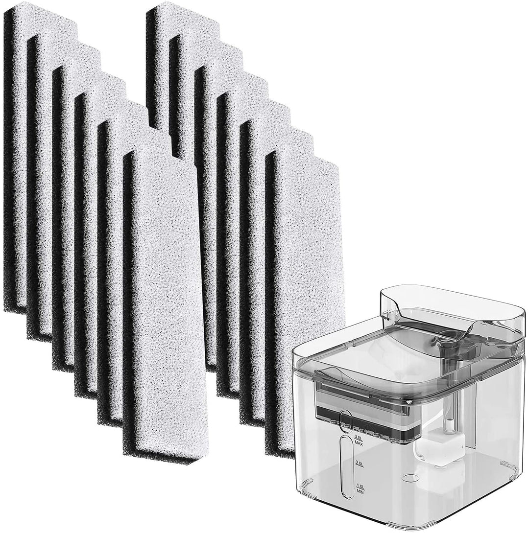 Wasserfilter für Haustiere Kompatibel mit WF020, Brunnen für Katzen, Ersatz-Aktivkohlefilter für Was