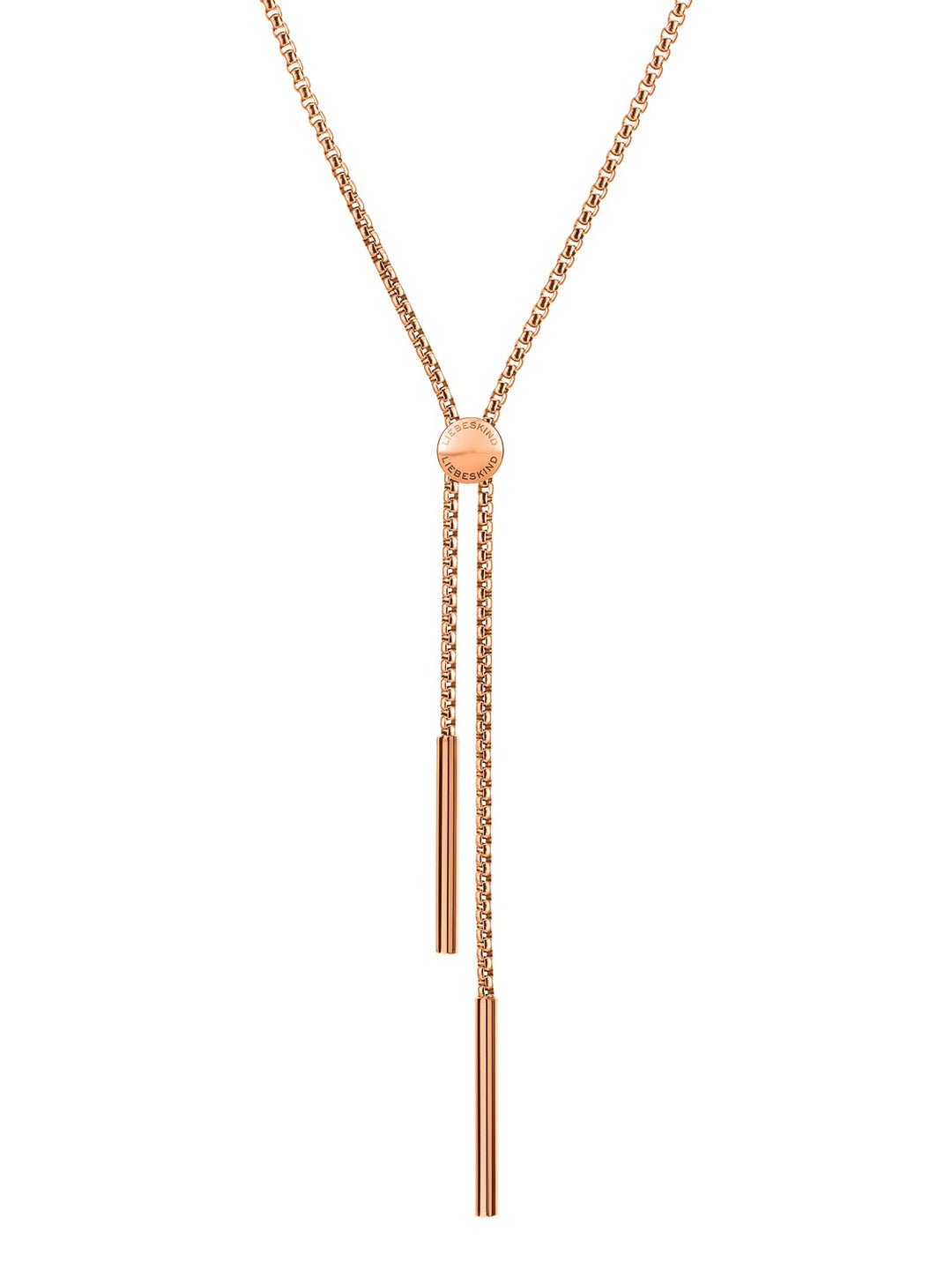 Liebeskind Ankerkette Edelstahl 85 cm Roségold Single, Roségold Single