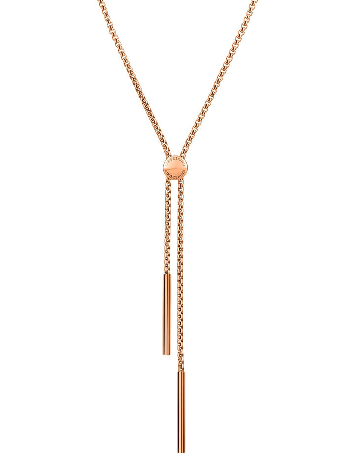 Liebeskind Ankerkette Edelstahl 85 cm Roségold Single, Roségold Single