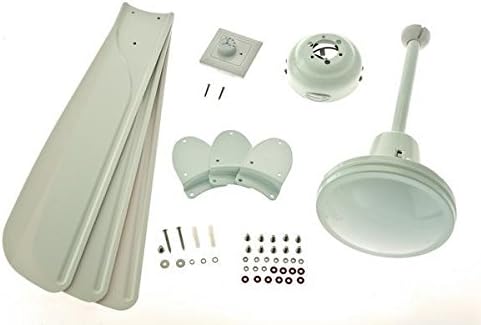 Westinghouse Lighting Deckenventilator, Metall, Ausführung Flügeln in Weiss, 132x47cm, 7202140