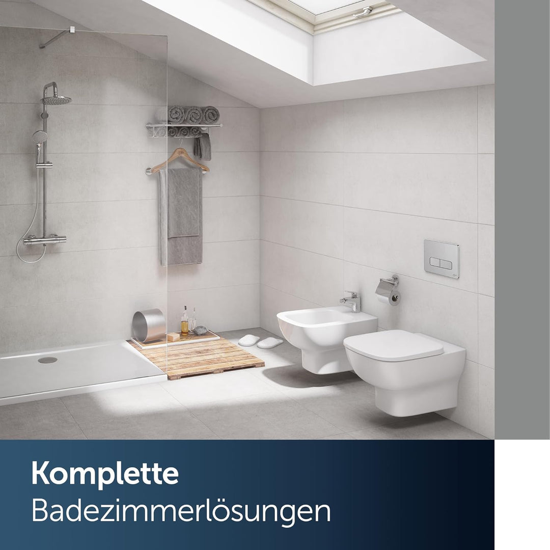 Ideal Standard T318201 Original Slim Toilettensitz Serie Esedra New, weiss Normaler Verschluss, Norm
