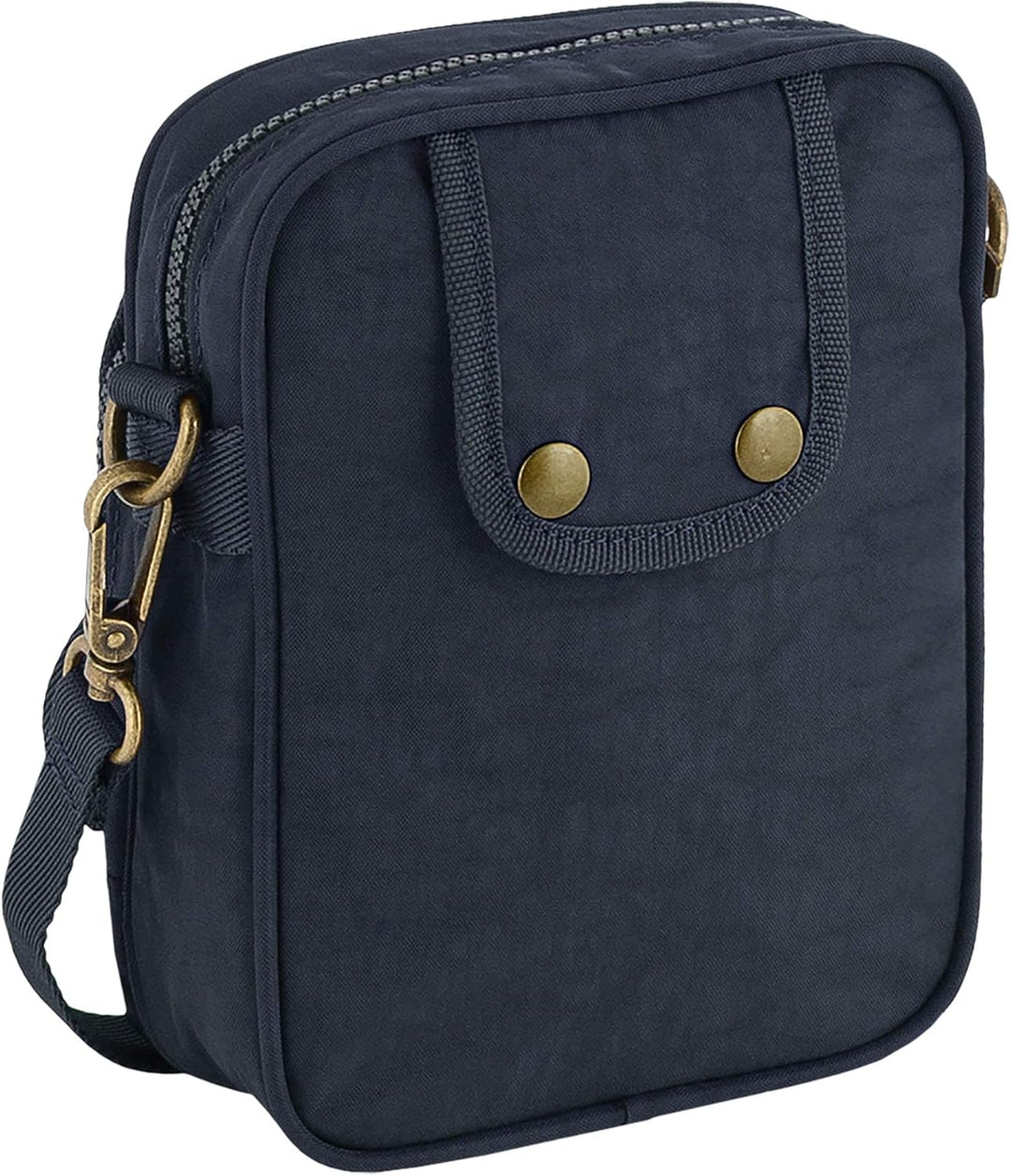 camel active bags Journey Herren Umhängetasche Crossbody Bag Klein 16 x 8 x 21,5 Dark Blue, 16 x 8 x