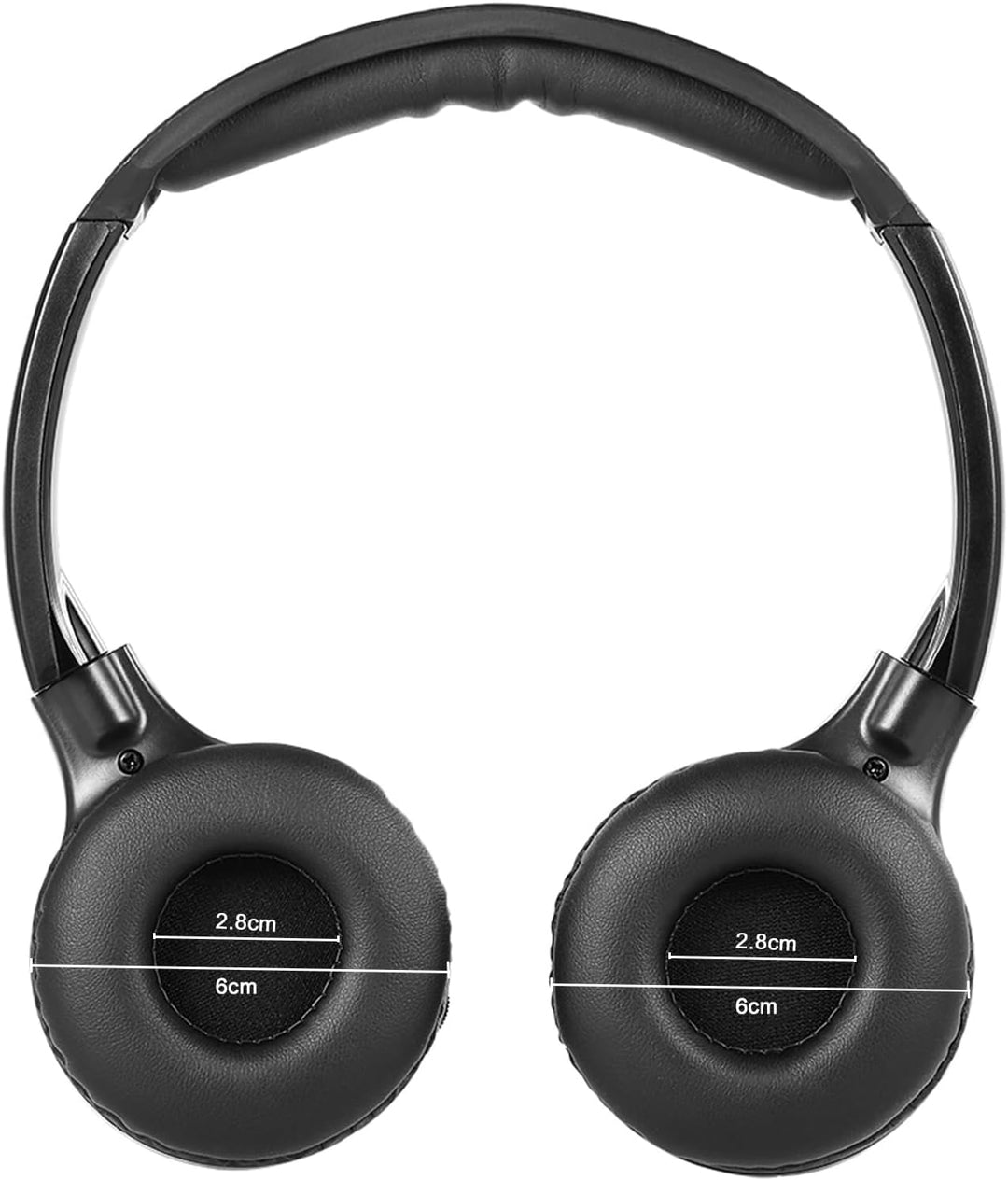 Kabellose Stereo-Kopfhörer für TV, Over-Ear-Headset Kabelgebundene Kopfhörer mit Sender, 20-30m kabe