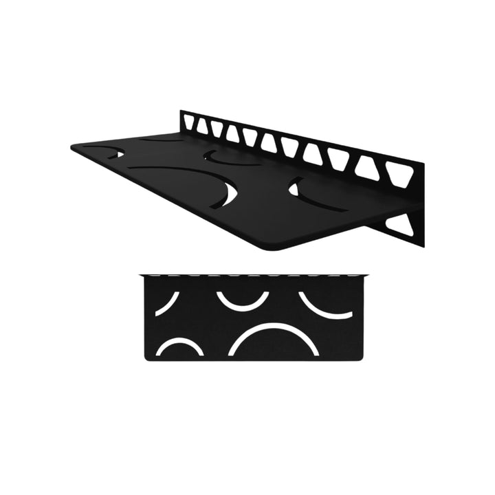 Schlüter SHELF-W-S1 Curve Graphitschwarz matt, Graphitschwarz Matt