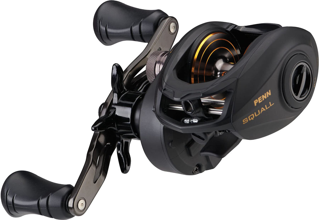 PENN Squall low Profile Baitcast-Angelrolle 300| Right, 300| Right