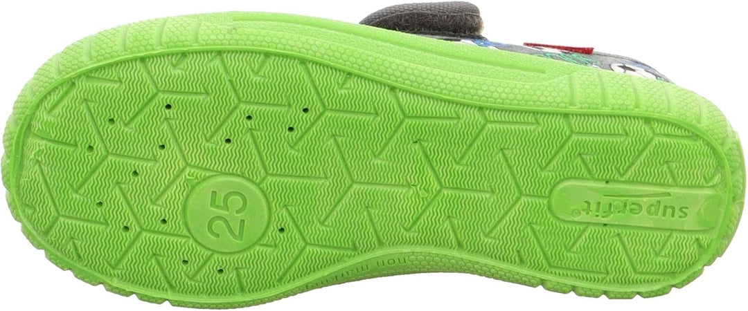 Superfit Jungen BillHausschuhe 23 EU Grau Mehrfarbig 2050, 23 EU Grau Mehrfarbig 2050