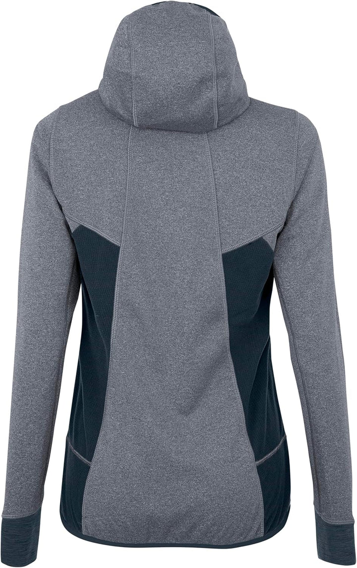 Salewa Damen Puez Hybrid Pl W Fz Hdy Softshelljacke, Navy Blazer Melange M