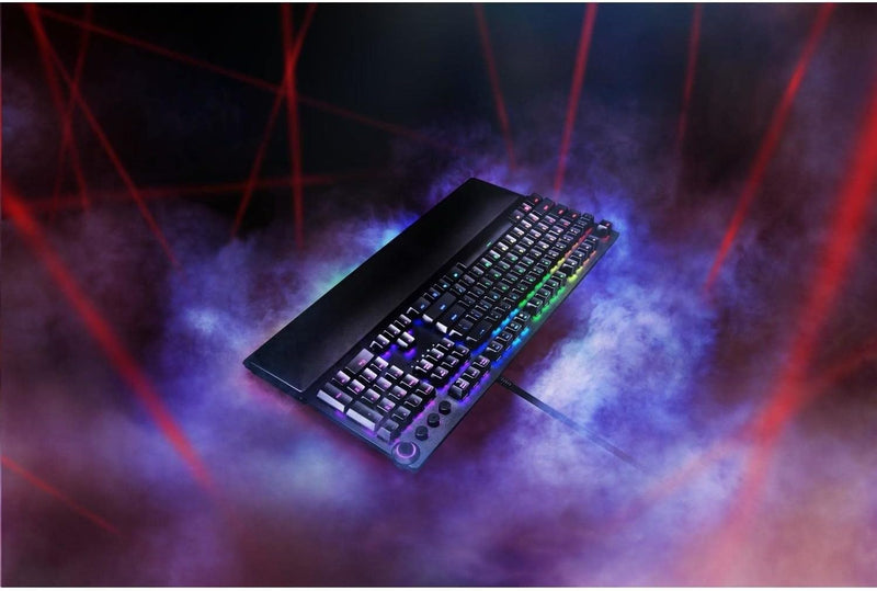 Razer Huntsman Elite Mechanische Gaming-Tastatur, Opto-Mechanische Taste, UK-Layout, Hunstman Elite