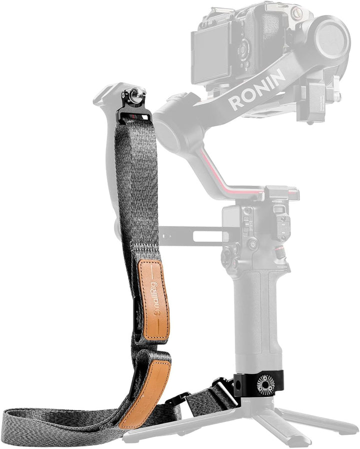 SMALLRIG RS3 RS2 Gewichtsreduzierender Schultergurt Shoulder Strap kompatibel mit Sling-Griff für DJ