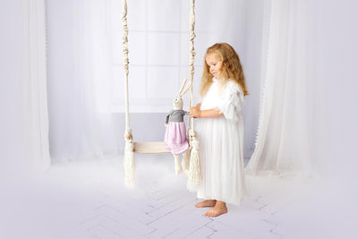 Create for you® - Baby Schaukel Indoor, Grosse Kinderschaukel Holz, Schaukel Baby, Babyschaukel Türr
