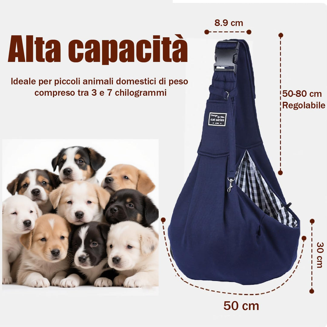 Hundetasche, verstellbare Reisetasche für kleine Hunde