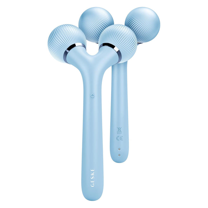 GESKE | SmartAppGuided™ Sonic Facial &amp; Body Roller | 4 in 1 | Dermaroller | Gerät für Gesicht und Kö