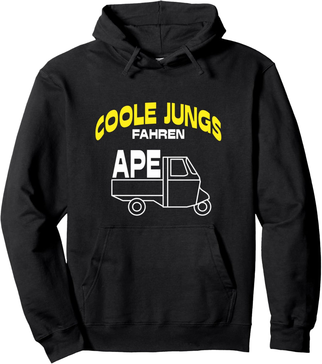 Coole Jungs Fahren APE 50 TM Lustiger Spruch Dreirad APE Pullover Hoodie