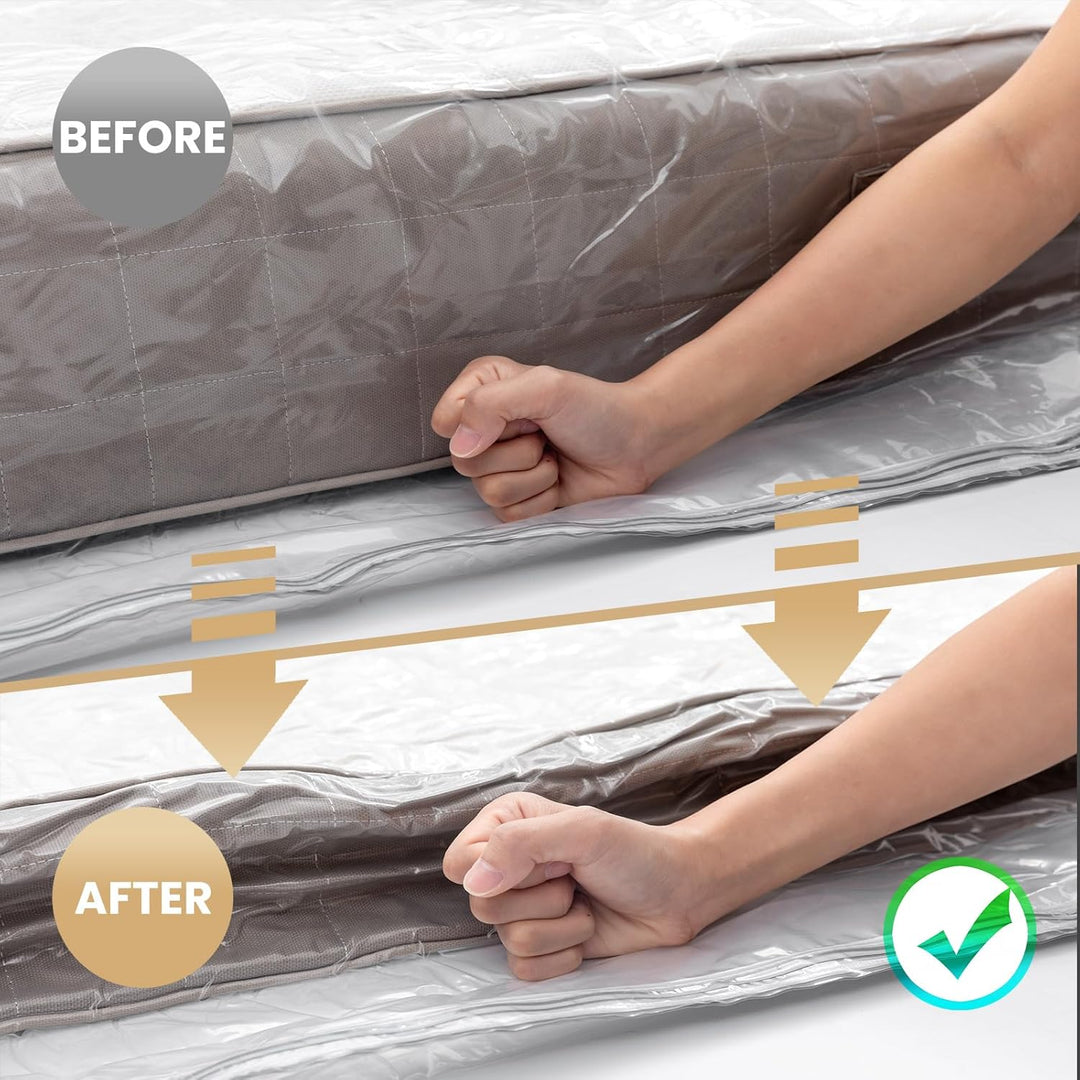 TAILI Vakuumbeutel für Matratzen Vakuumierbeutel Matratze Super King Size 250 x 239 CM für Umzug und