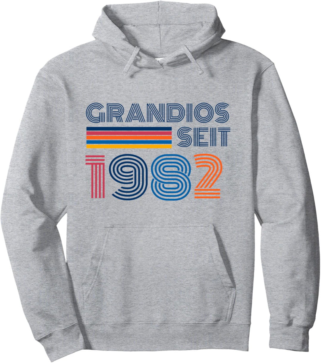 Grandios seit 1982 - 40. Geburtstag Damen Herren Jahrgang 82 Pullover Hoodie