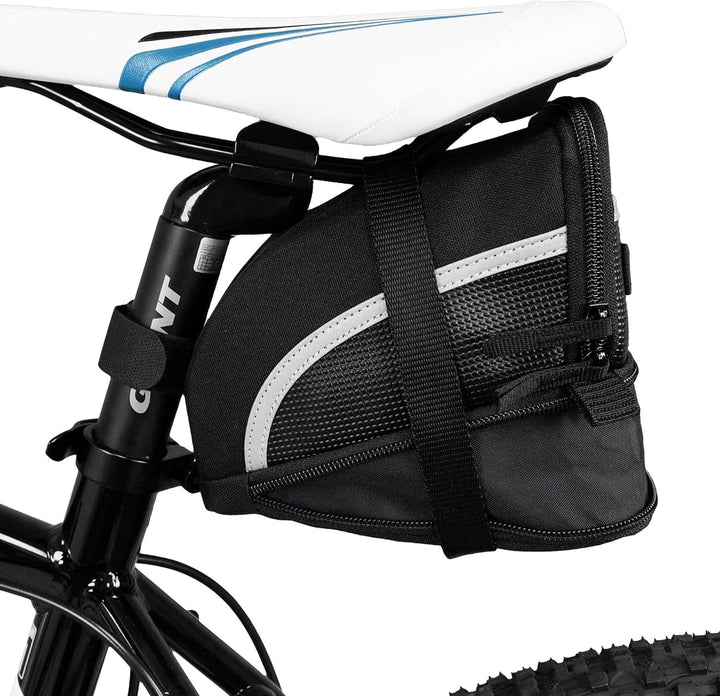 BV Fahrrad-Satteltasche, Unisex Fahrradtasche, Bicycle Strap-On Saddle/Seat Bag, L