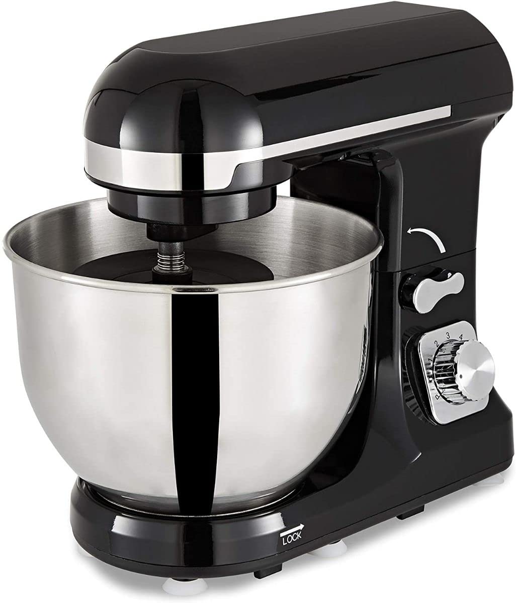 PKM-1400.2 Schwarz Solo Multifunktionsmixer 1400W Watt 5 L Küchenmaschine Teigmaschine Knetmaschine