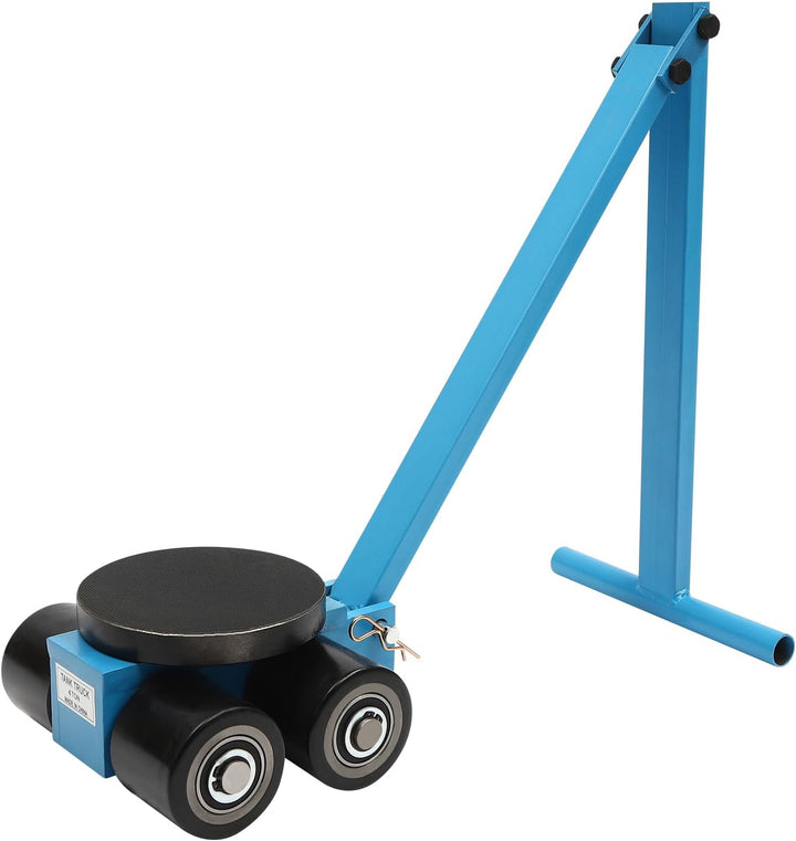 4T Schwerlastfahrwerk Transportfahrwerk Gerades Chassis Gepanzerte Rollen Transportrollen Schwerlast