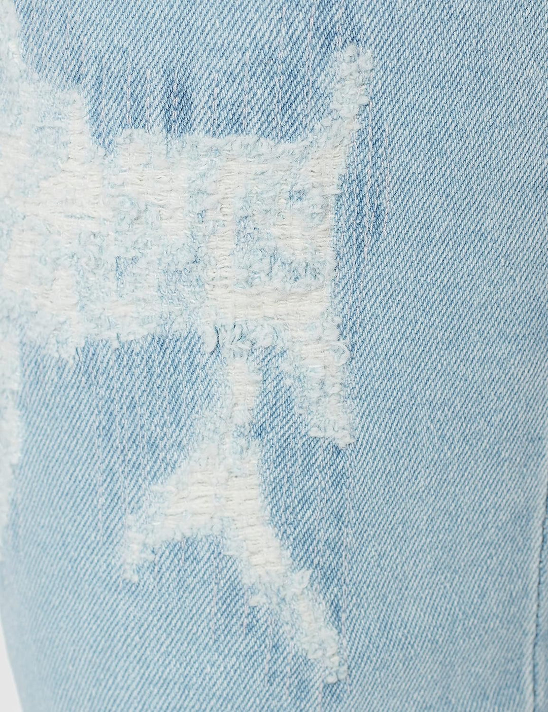 Cross Damen Gwen Boyfriend Jeans 28W Blau (Light Blue Destroyed 049), 28W Blau (Light Blue Destroyed
