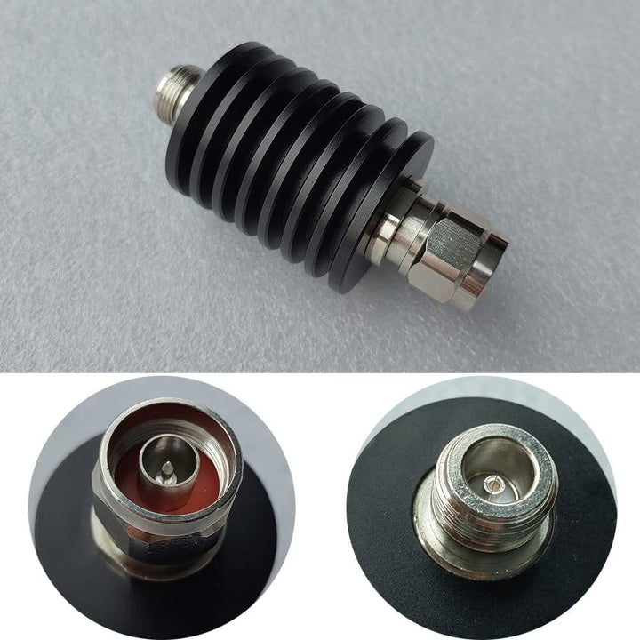 BECEN 25 W N RF Dämpfungsregler 3 GHZ Stecker 1-40 dB wählbar(30dB), 30dB