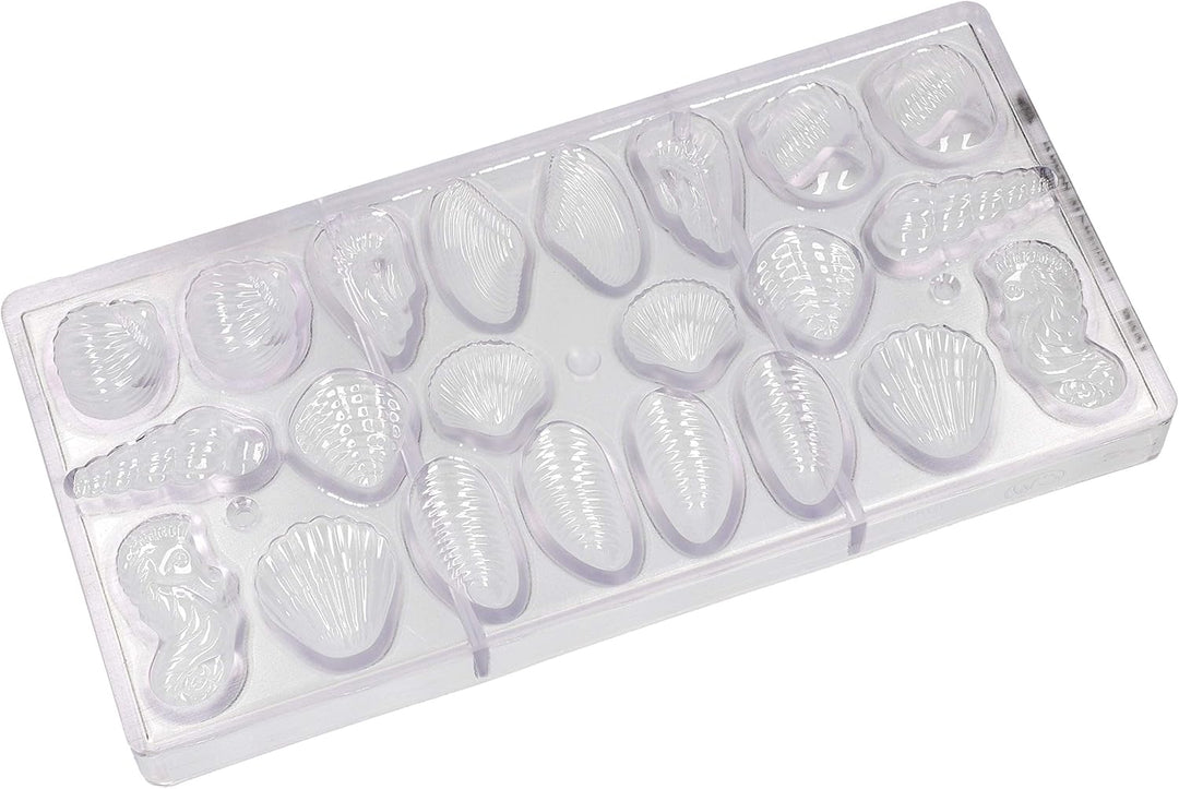 Schokoladenform Meeresfrüchte 9er