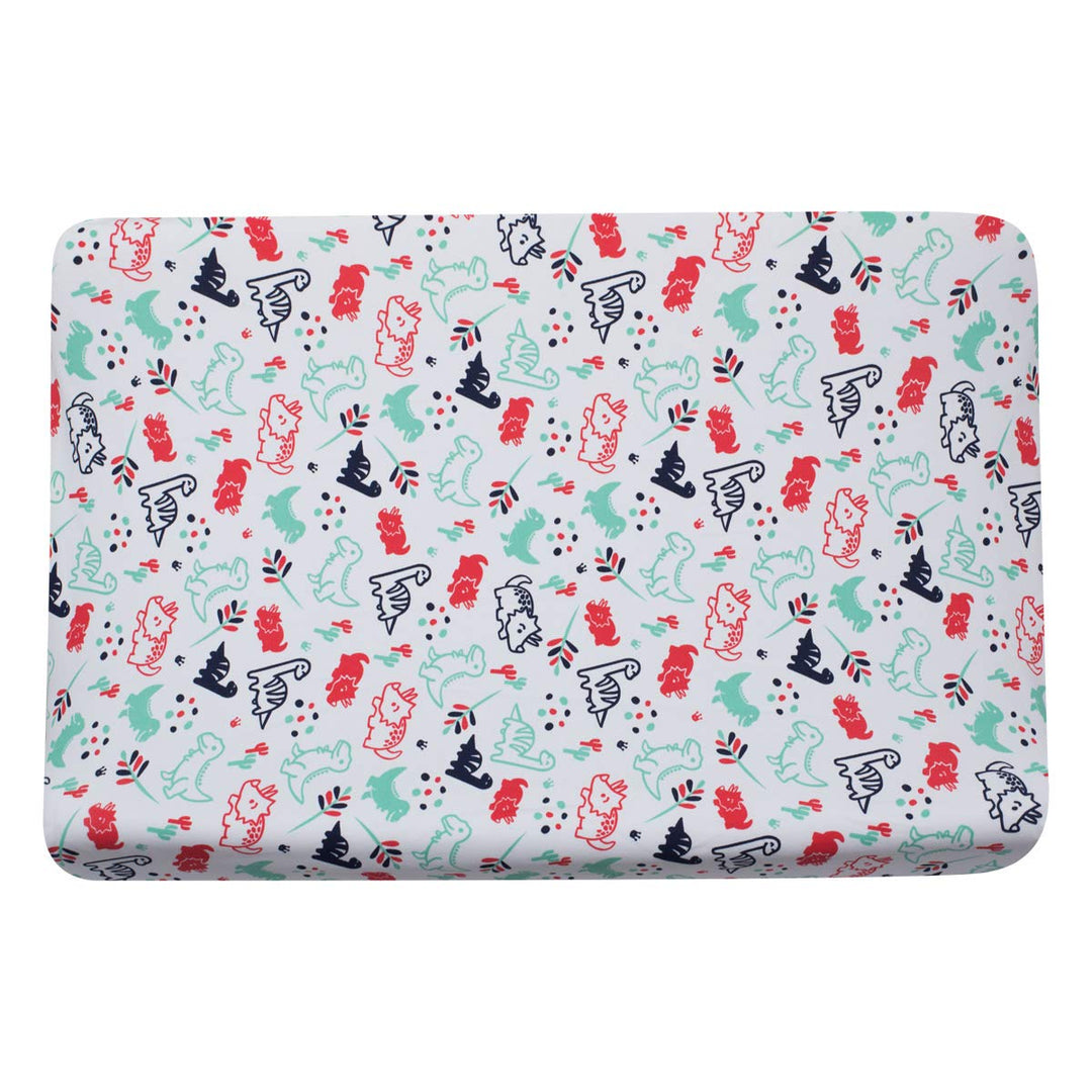 JYOKO KIDS Bezug fur wickelauflage (DINO PARTY, 80 X 50 CM) 80 X 50 CM DINO PARTY, 80 X 50 CM DINO P