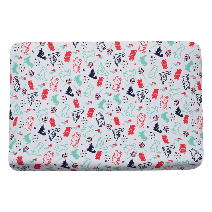 JYOKO KIDS Bezug fur wickelauflage (DINO PARTY, 80 X 50 CM) 80 X 50 CM DINO PARTY, 80 X 50 CM DINO P