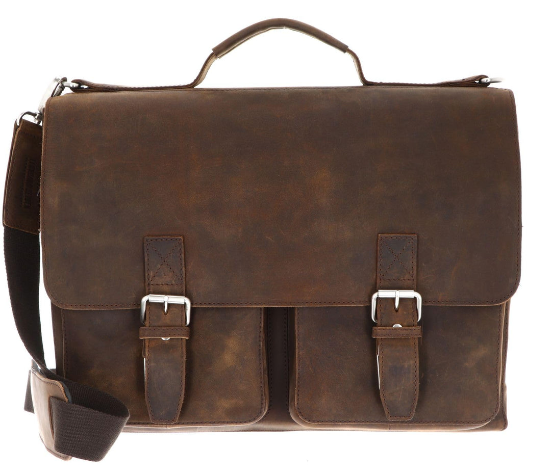 Leonhard Heyden Salisbury Aktentasche Leder 40 cm
