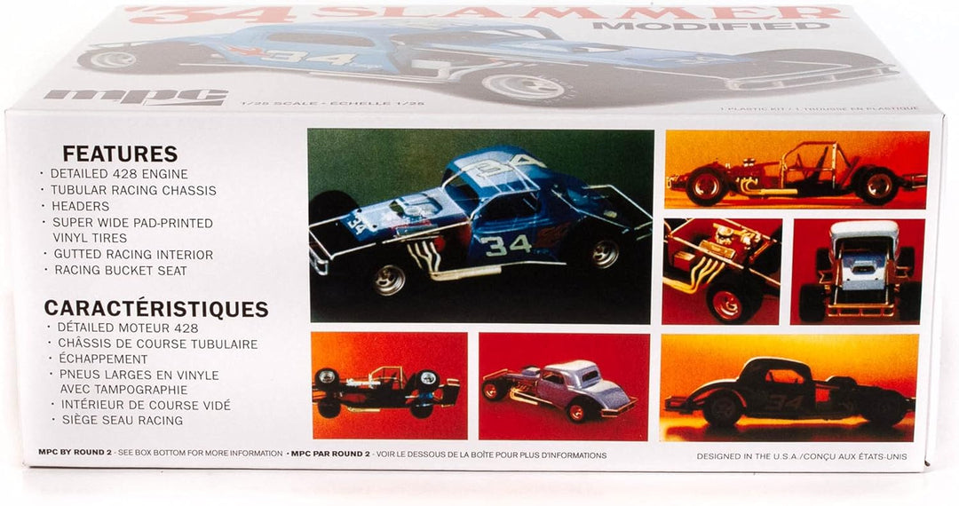 MPC 1934 "Slammer Modified 2T Massstab 1:25 Kunststoff-Modellbausatz