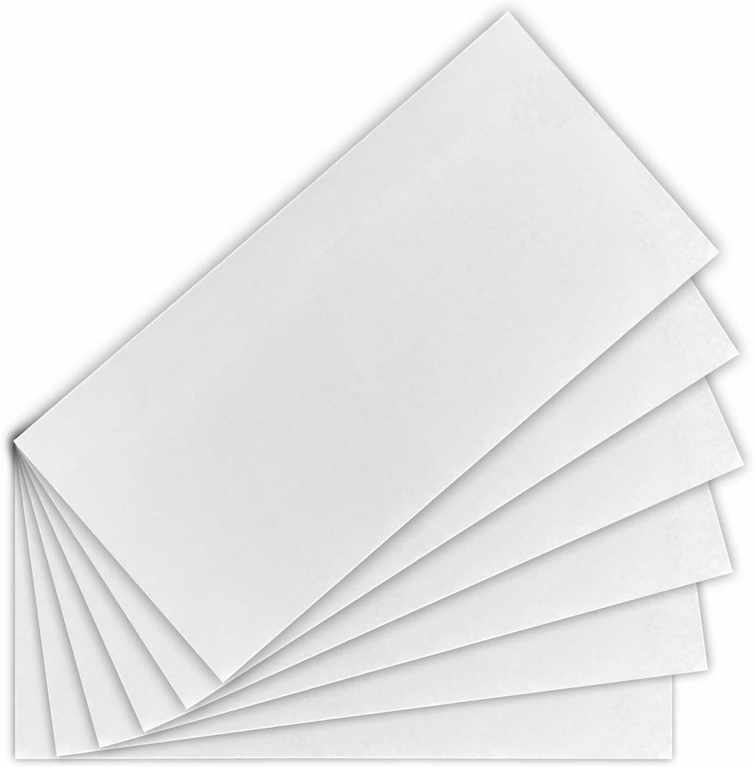 Bedruckte Briefumschläge Personalisierung mit Logo, Design Absenderadresse DIN lang ohne Fenster sel