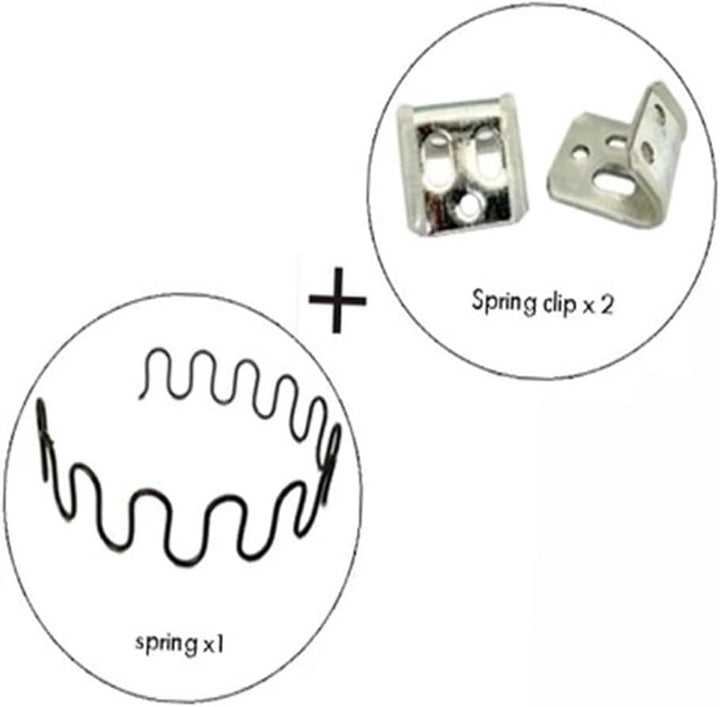 5 stücke Sofa Stuhl Ersatzfedern, Möbelfeder mit Clips, 40 cm 45 cm 50 cm 55 cm 60 cm 65 cm 70 cm 75